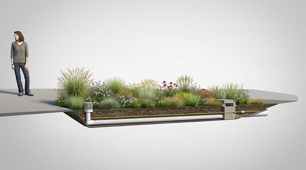 SWIG PES raingarden